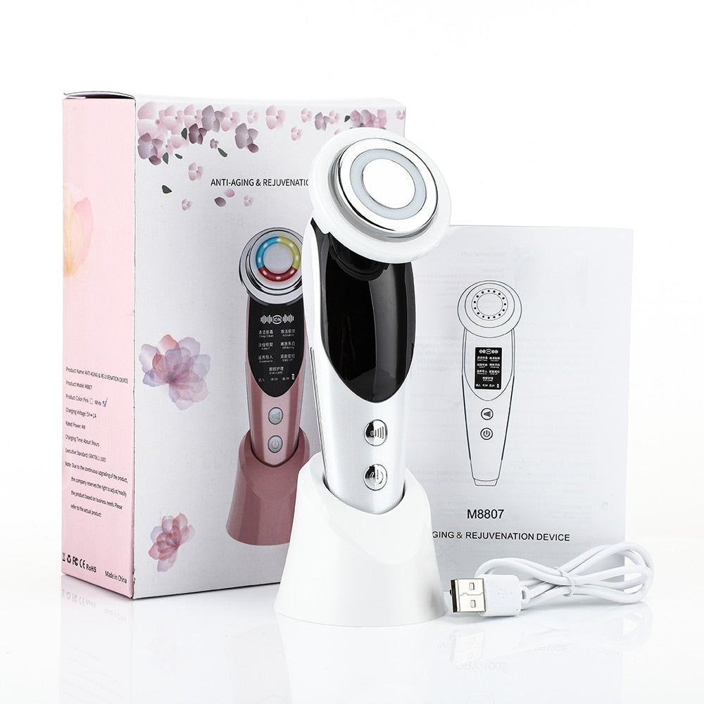 7 in 1 Face Lift Device Microcurrent Skin Rejuvenation