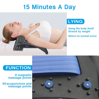 Back Stretcher With Neck Massage