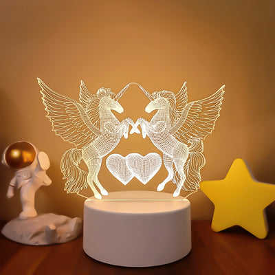 Romantic Love 3D Lamp