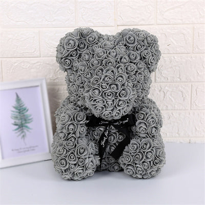 Teddy Rose Bear 25cm Gift