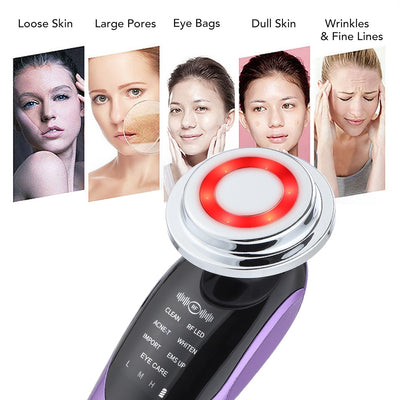 7 in 1 Face Lift Device Microcurrent Skin Rejuvenation