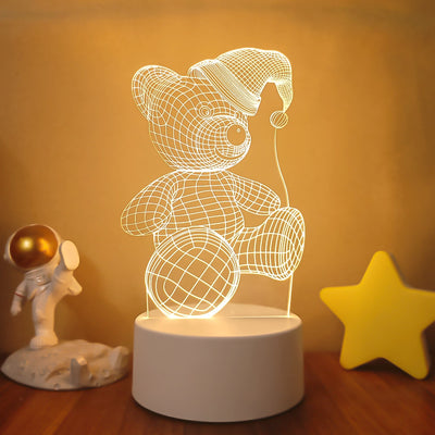 Romantic Love 3D Lamp