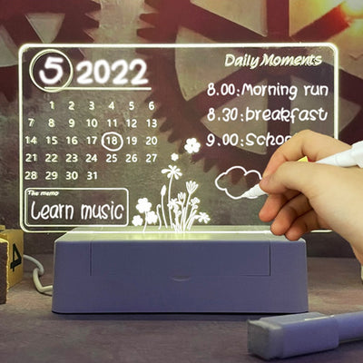 Note Board Creative Led Light - USB